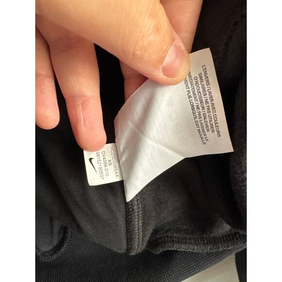 NWOT Nike x Off-White Mock-Neck Tracksuit Jacket in Black size XS Y2K Streetwear - Picture 6 of 7